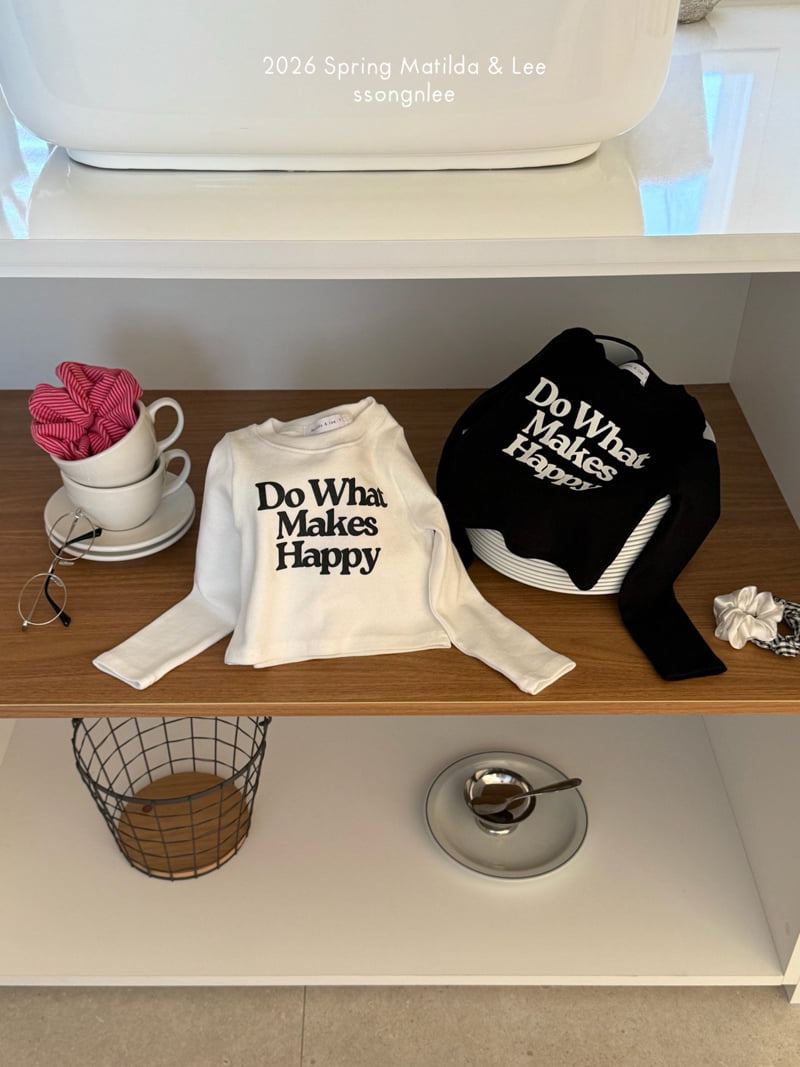 Matilda & Lee - Korean Children Fashion - #childofig - Crop Lettering Tee