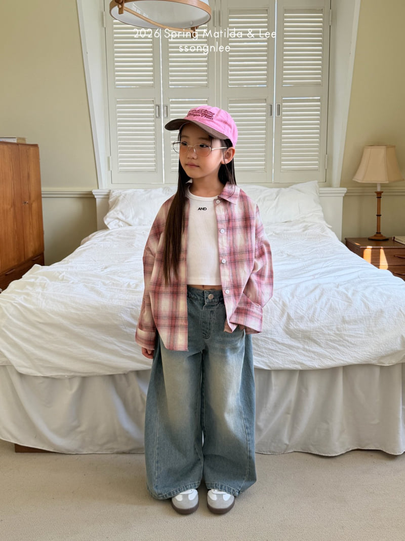 Matilda & Lee - Korean Children Fashion - #childofig - Spring Check Shirt - 9
