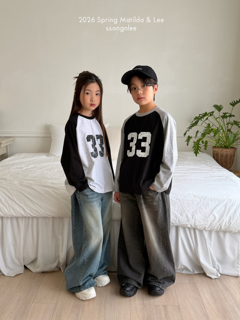 Matilda & Lee - Korean Children Fashion - #childofig - 33 Raglan Tee - 12