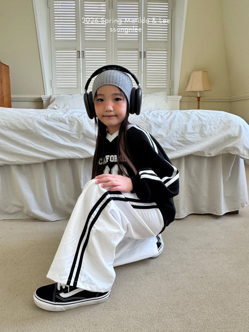 Matilda & Lee - Korean Children Fashion - #childofig - Double Stripe Pants - 3