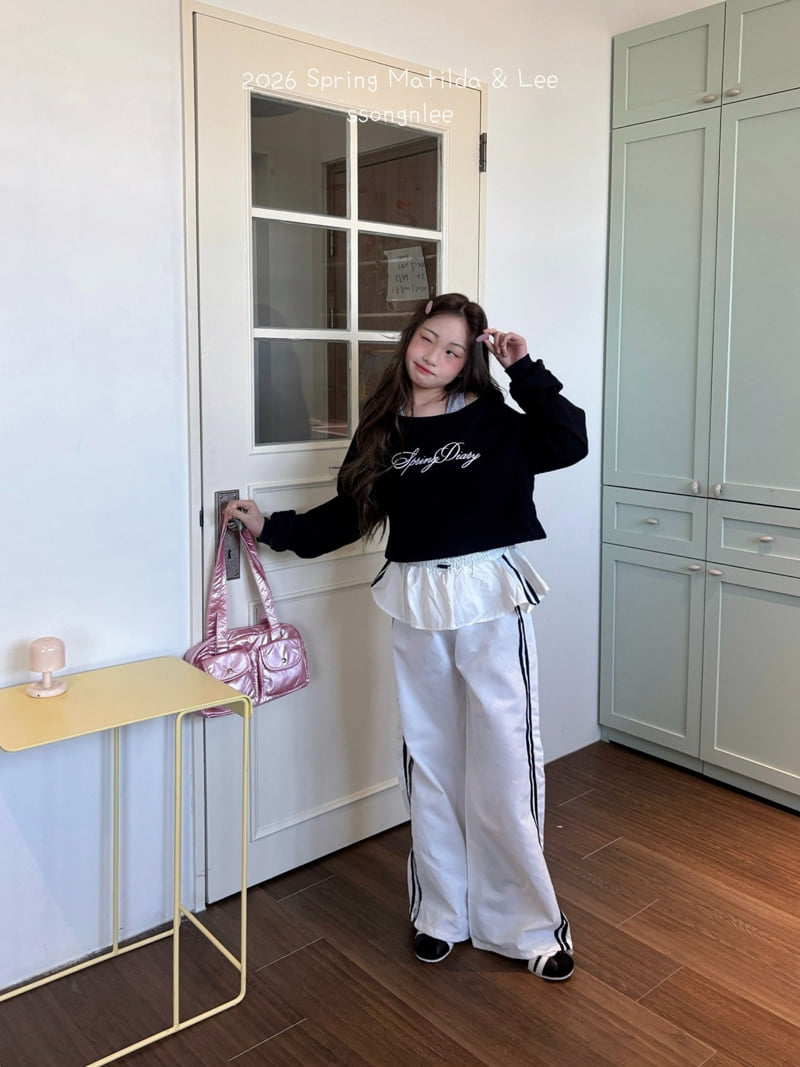 Matilda & Lee - Korean Children Fashion - #childofig - Off-Shoulder Set - 3