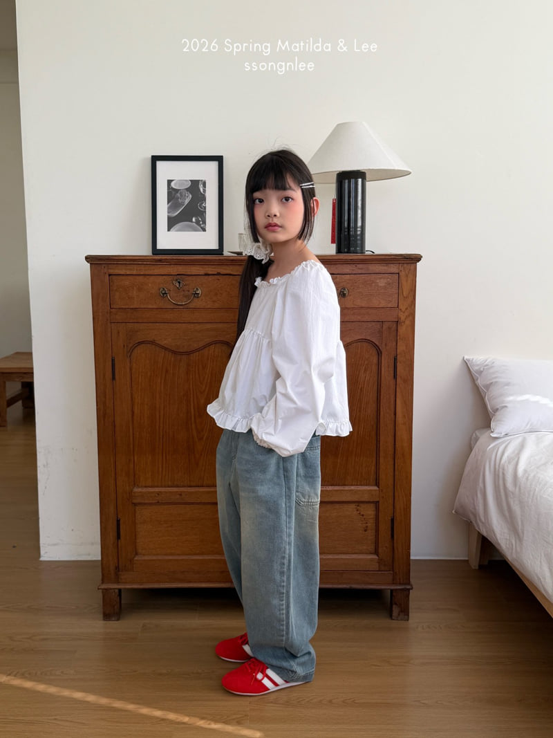 Matilda & Lee - Korean Children Fashion - #childofig - Shirring Blouse - 6