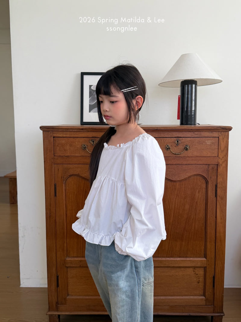 Matilda & Lee - Korean Children Fashion - #childofig - Shirring Blouse - 7