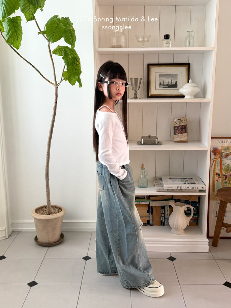 Matilda & Lee - Korean Children Fashion - #childofig - Distressed Vintage Denim Pants - 11