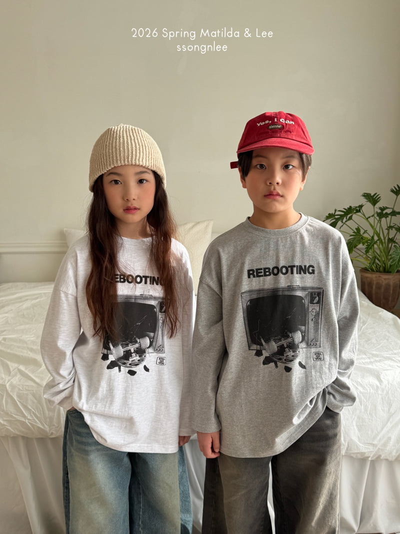 Matilda & Lee - Korean Children Fashion - #childrensboutique - Rebooting Long Sleeve Tee - 3