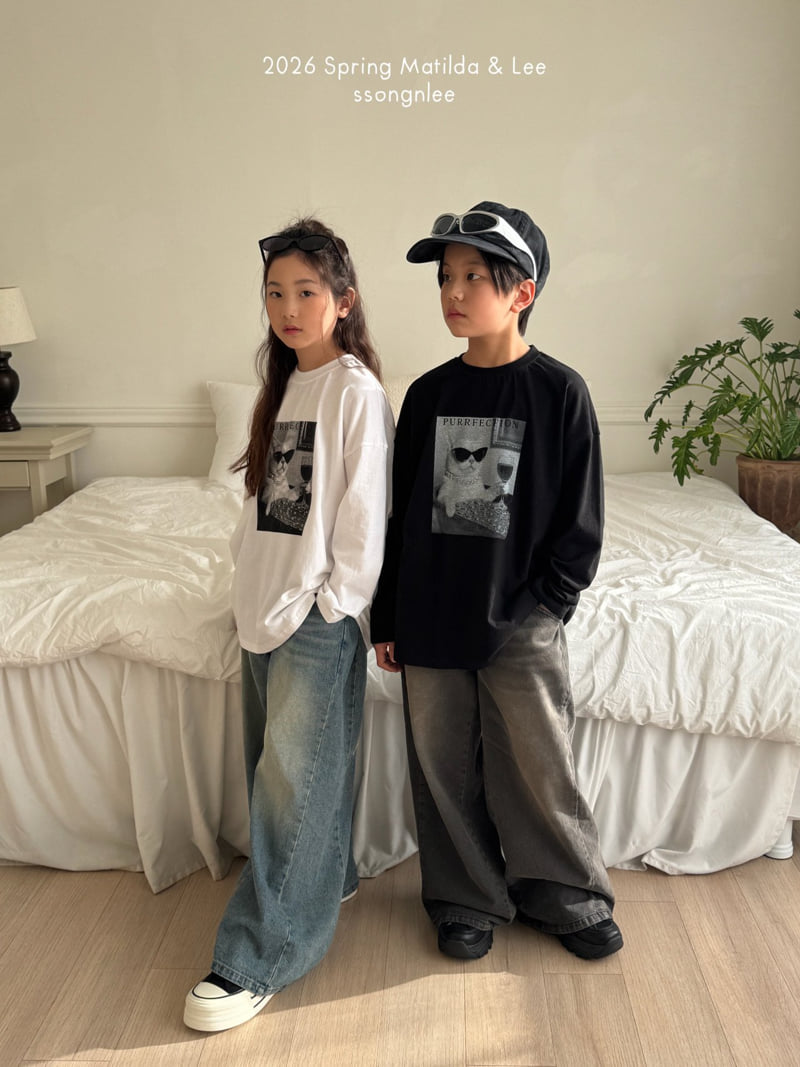 Matilda & Lee - Korean Children Fashion - #childrensboutique - Rich Cat Tee - 9