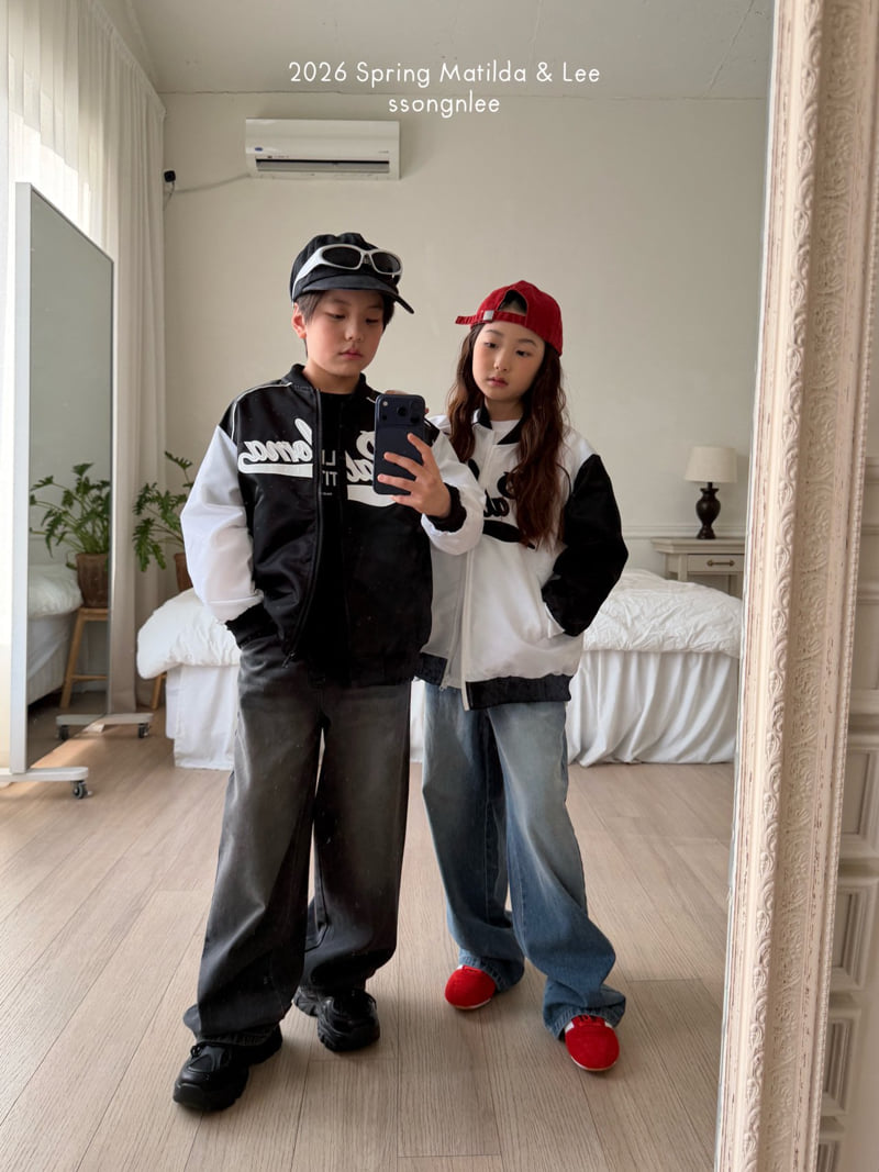 Matilda & Lee - Korean Children Fashion - #childrensboutique - Varsity Jumper - 8