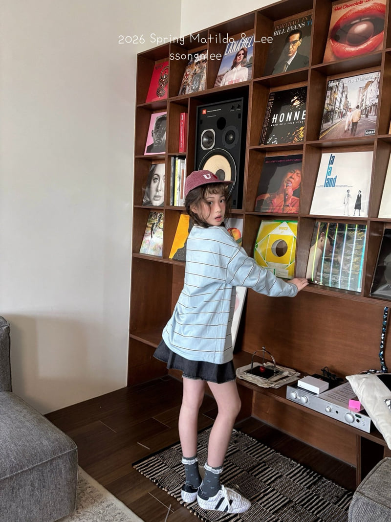 Matilda & Lee - Korean Children Fashion - #childrensboutique - Urban Stripe Tee - 11