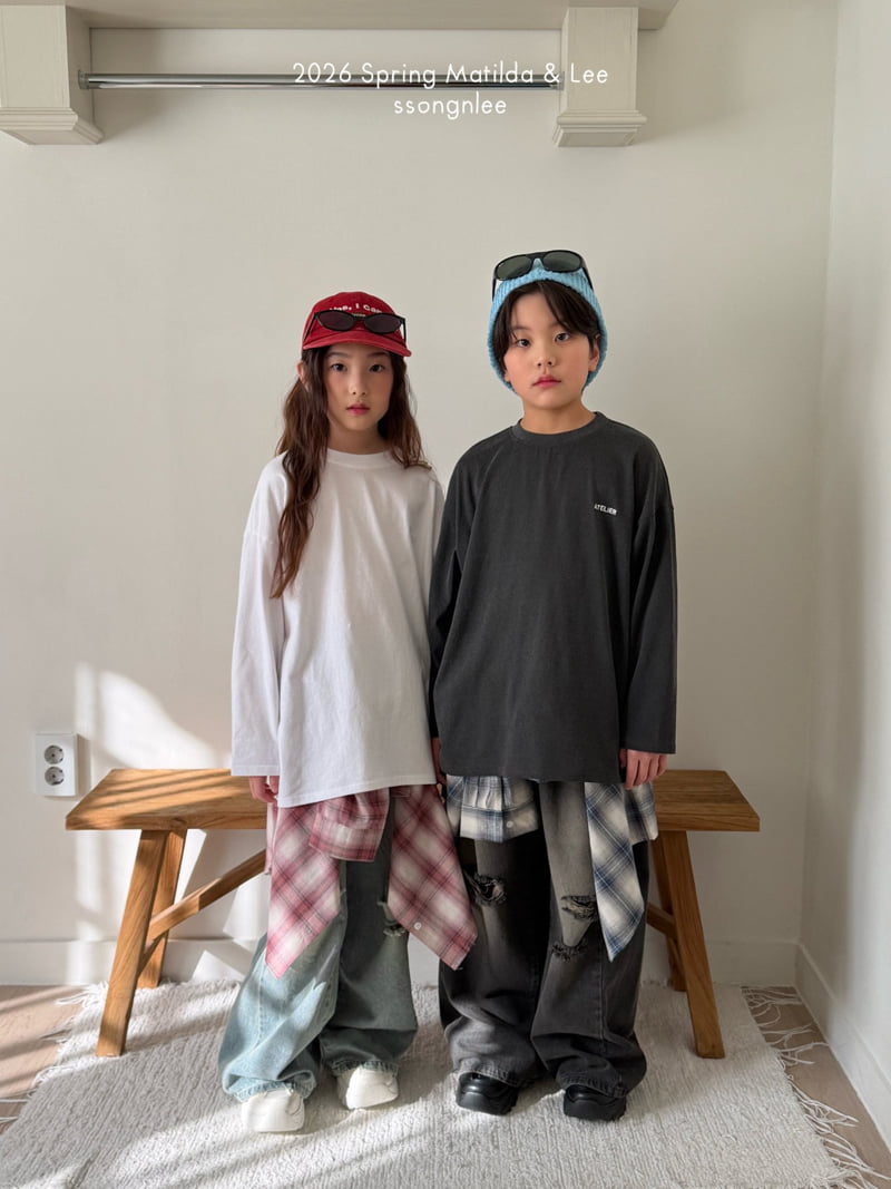 Matilda & Lee - Korean Children Fashion - #childrensboutique - Spring Check Shirt - 10