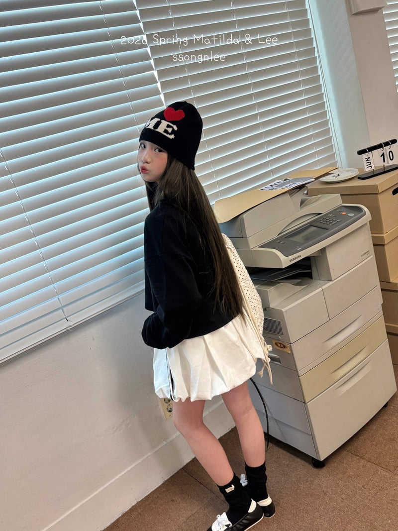 Matilda & Lee - Korean Children Fashion - #childofig - Line Balloon Skirt - 4