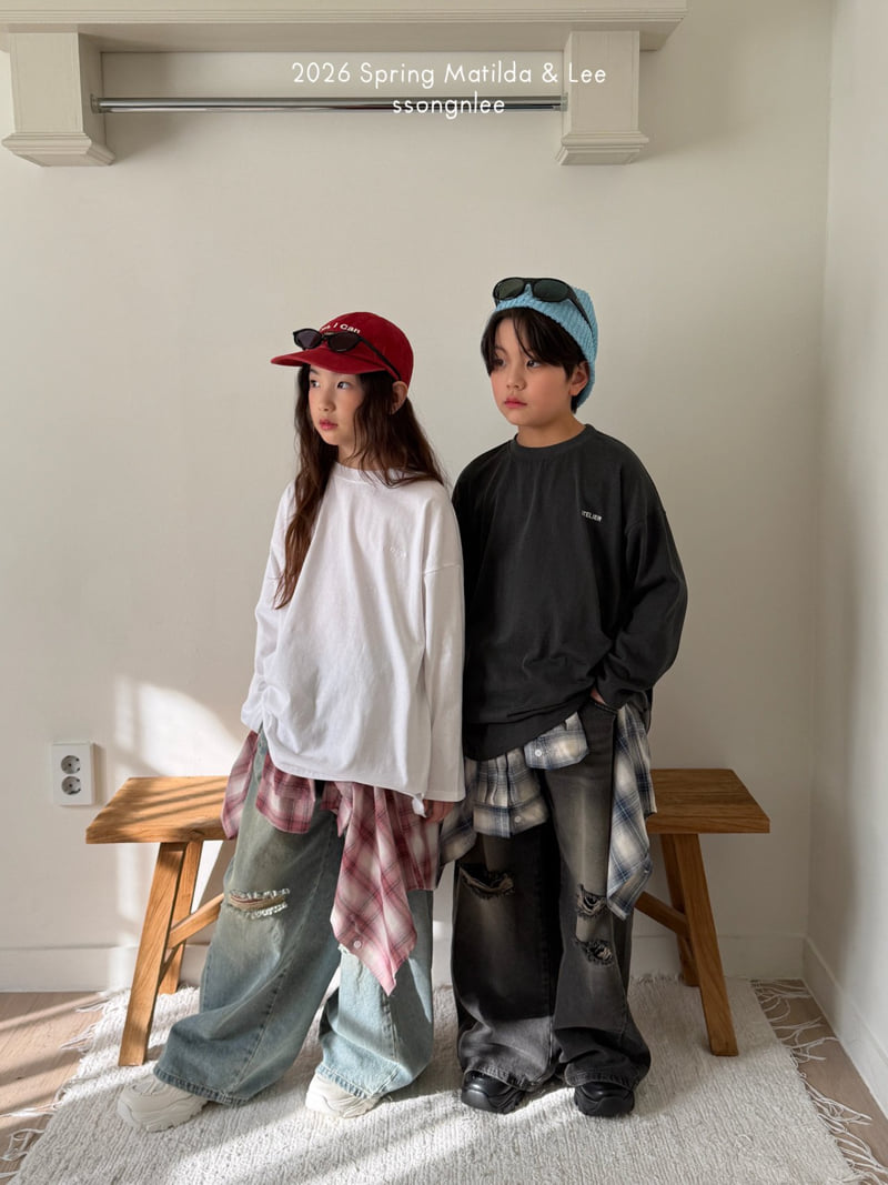 Matilda & Lee - Korean Children Fashion - #childrensboutique - Atelier Embroidery Tee - 3