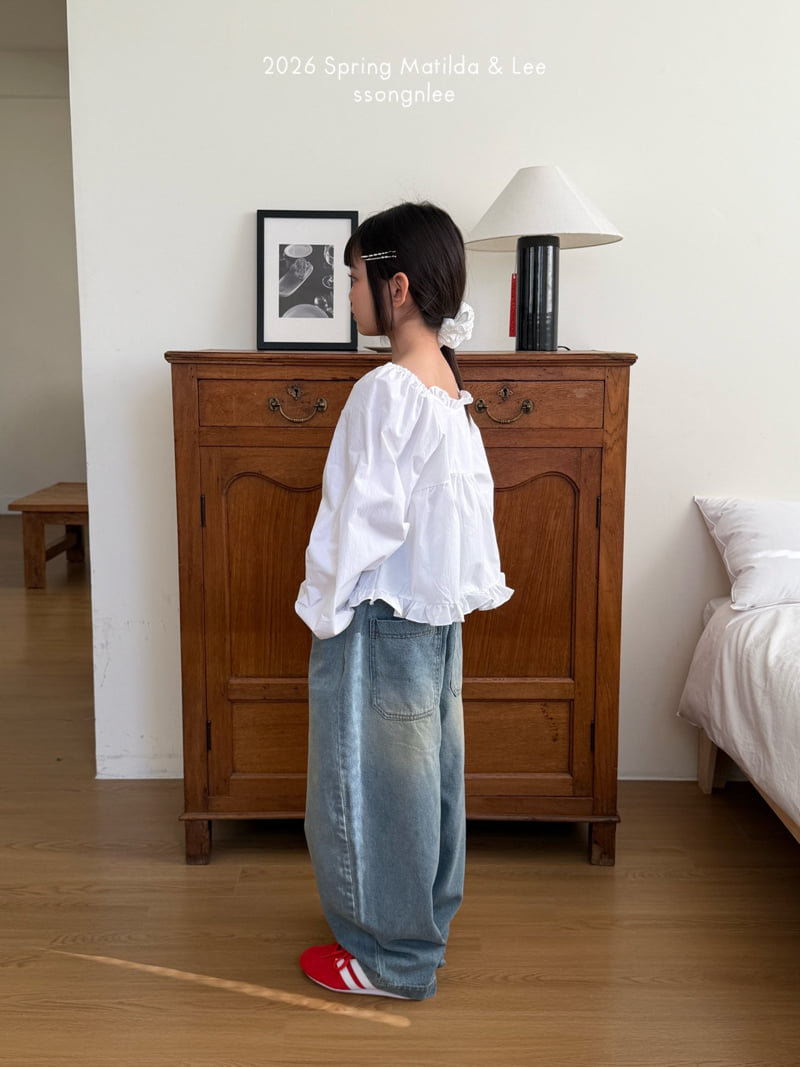Matilda & Lee - Korean Children Fashion - #childrensboutique - Shirring Blouse - 8