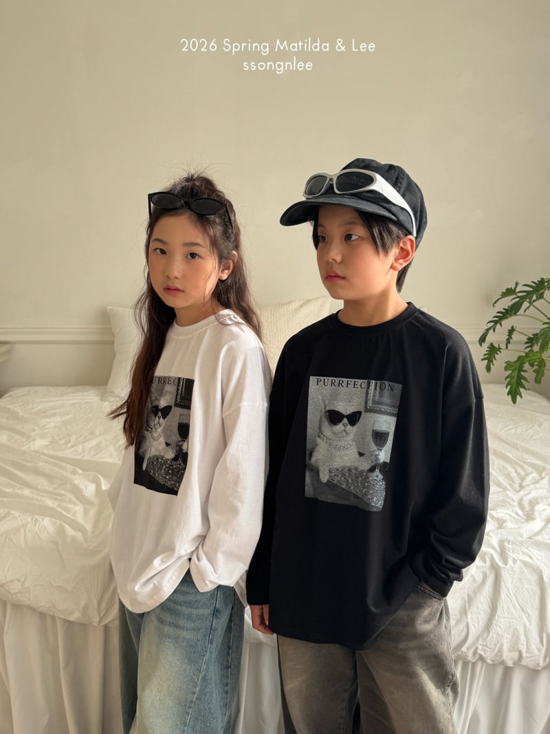Matilda & Lee - Korean Children Fashion - #designkidswear - Rich Cat Tee - 10