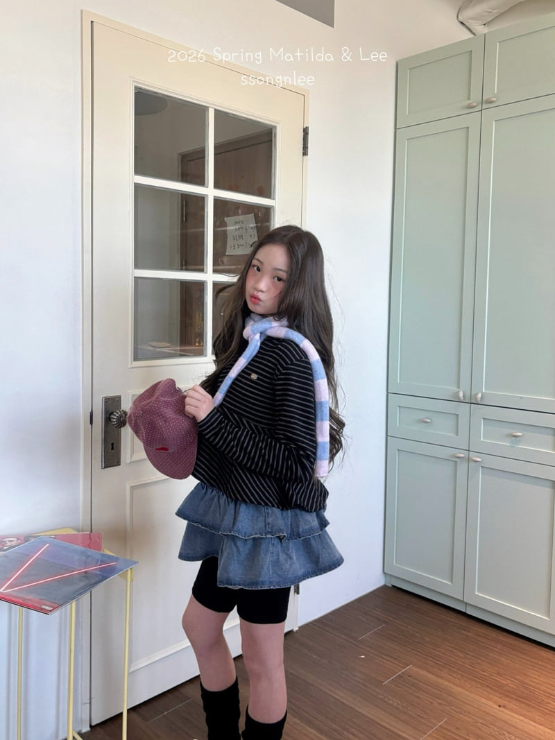 Matilda & Lee - Korean Children Fashion - #childrensboutique - Crop Lettering Tee - 4