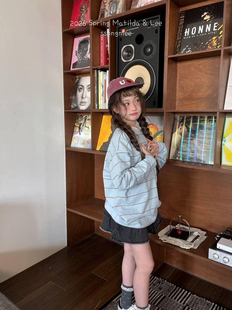 Matilda & Lee - Korean Children Fashion - #designkidswear - Urban Stripe Tee - 12