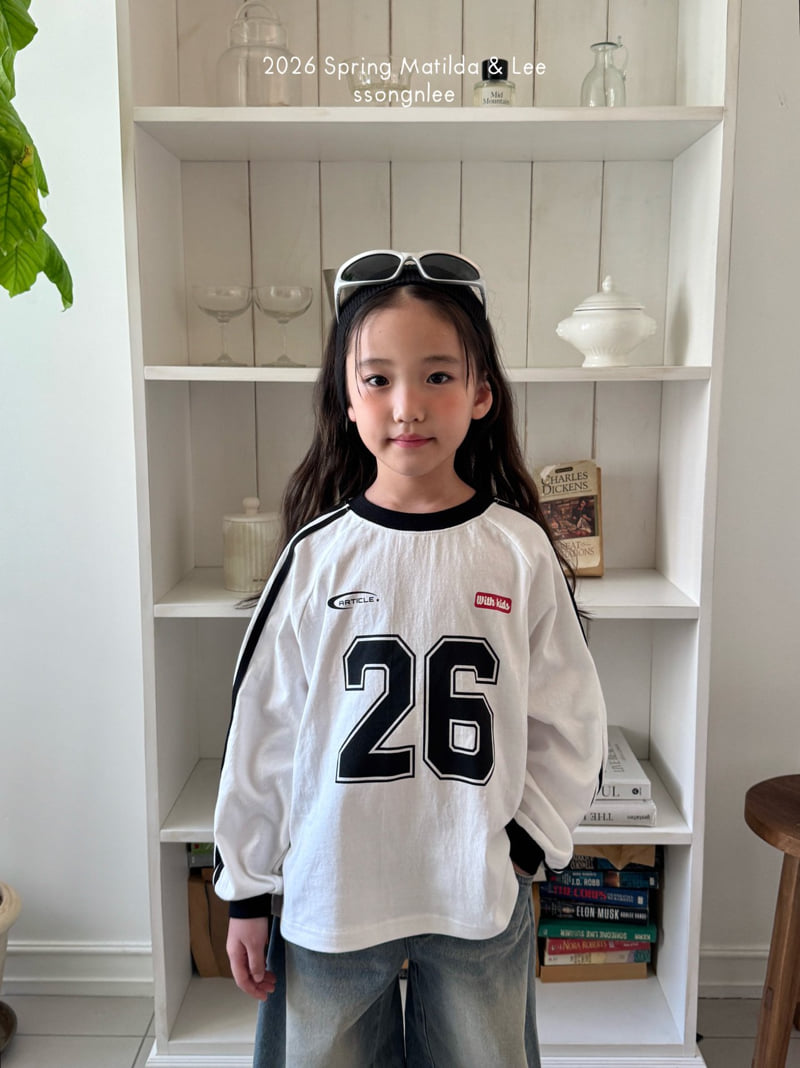 Matilda & Lee - Korean Children Fashion - #designkidswear - 26 Double Stripe Raglan Tee - 9