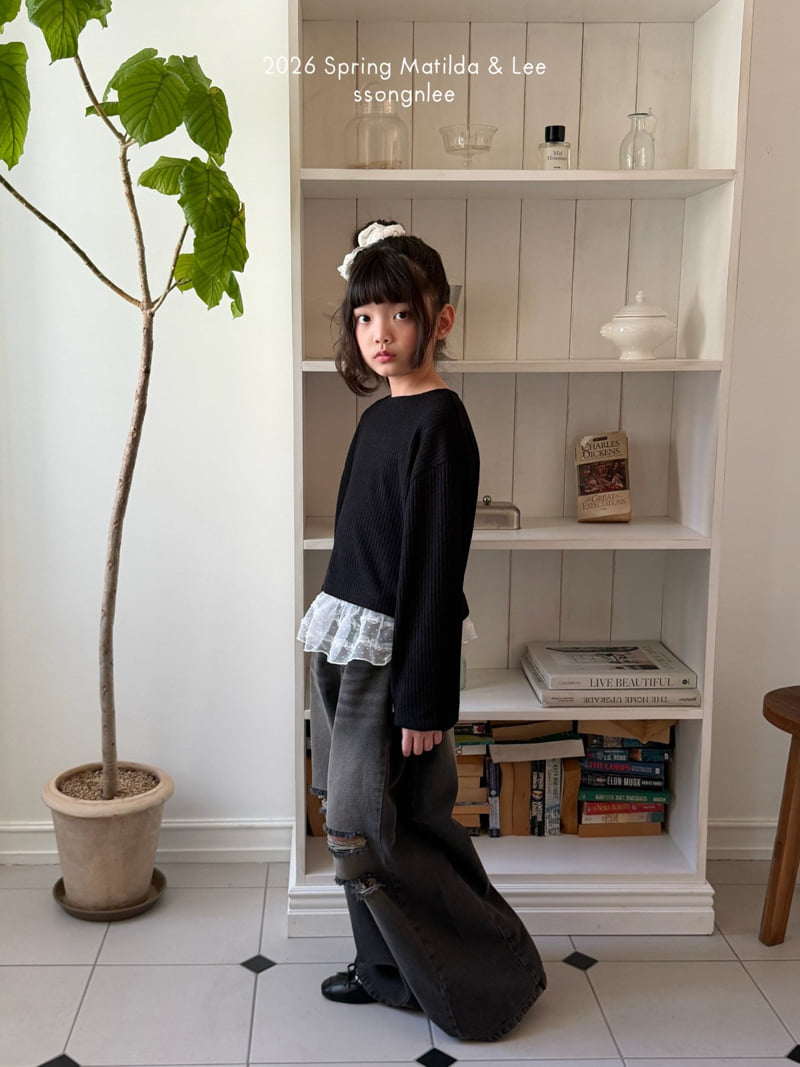 Matilda & Lee - Korean Children Fashion - #designkidswear - Basic Ribbed Strap Sleeveless Top - 7