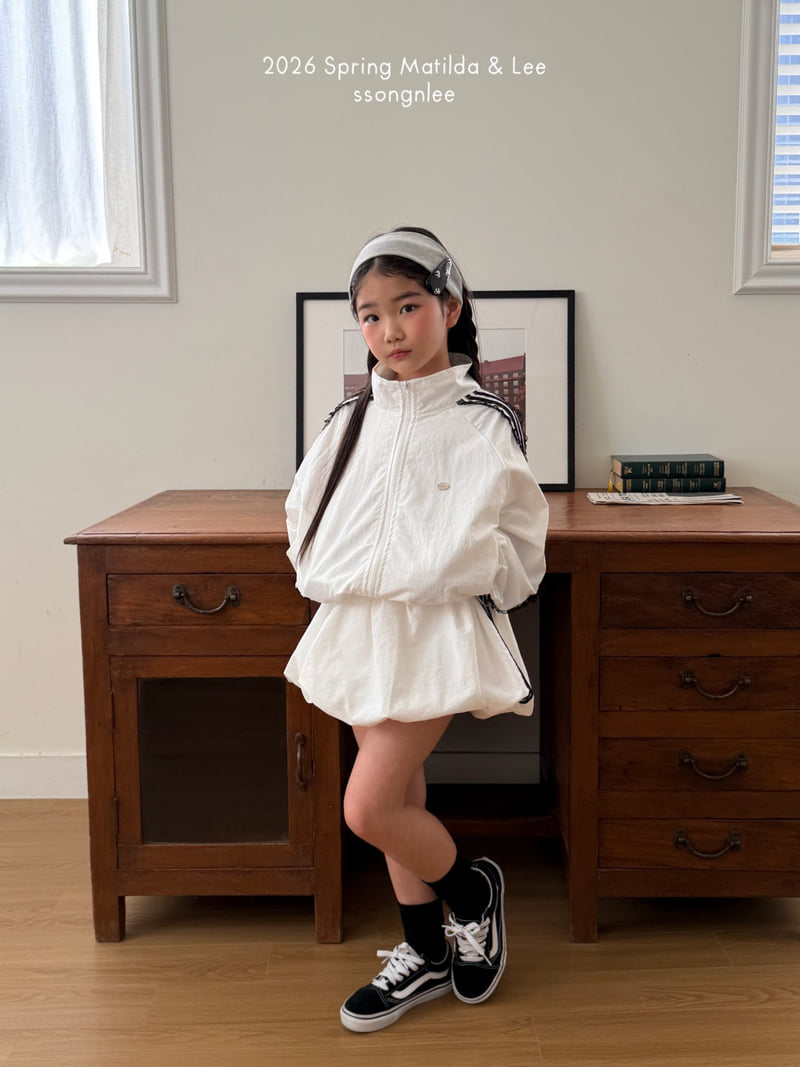 Matilda & Lee - Korean Children Fashion - #designkidswear - Line Balloon Skirt - 5