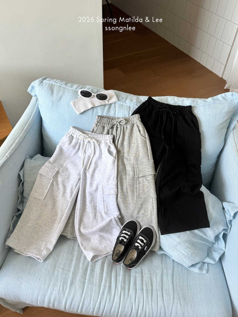 Matilda & Lee - Korean Children Fashion - #designkidswear - Utility Pocket Pants