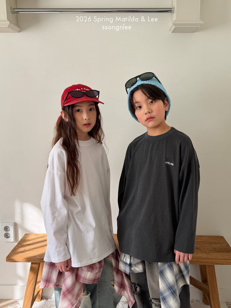 Matilda & Lee - Korean Children Fashion - #childrensboutique - Atelier Embroidery Tee - 4