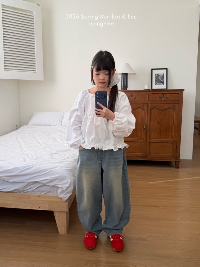 Matilda & Lee - Korean Children Fashion - #designkidswear - Shirring Blouse - 9