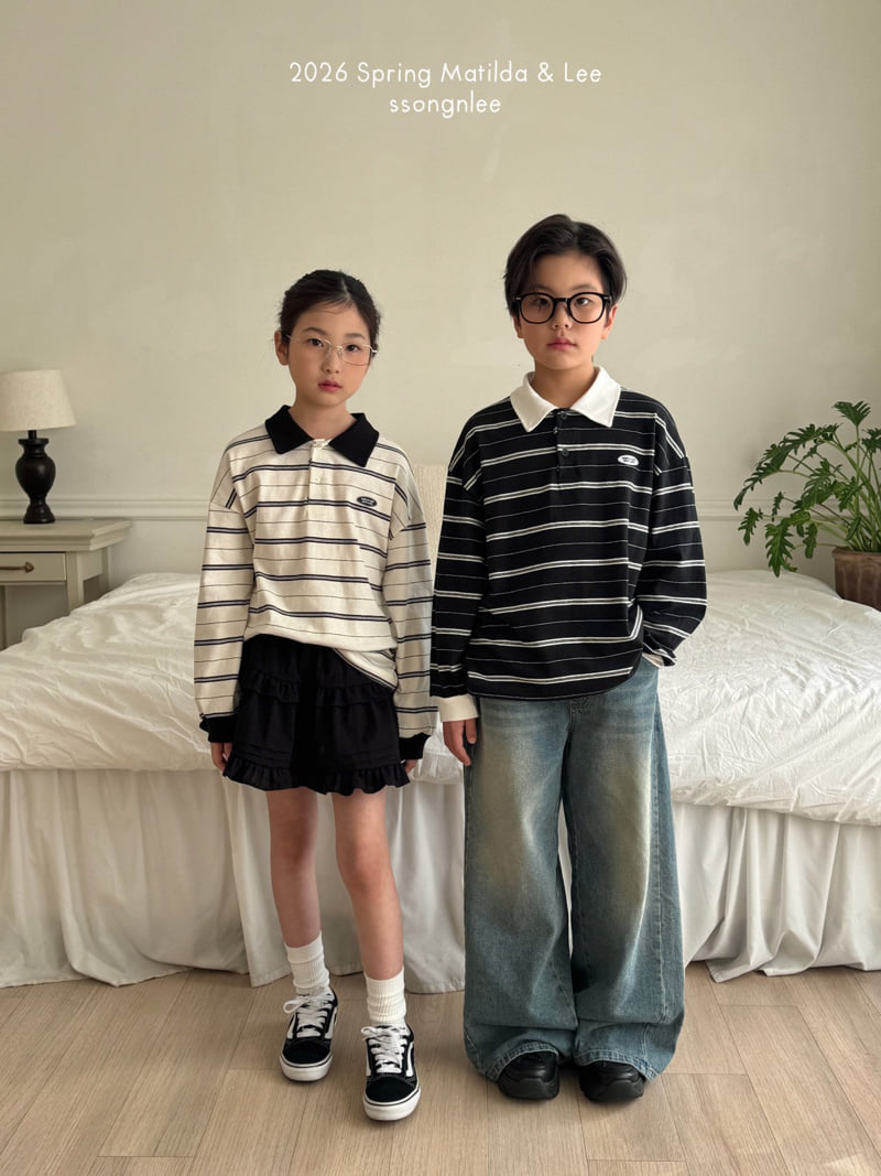 Matilda & Lee - Korean Children Fashion - #designkidswear - With Me Collar Tee - 6