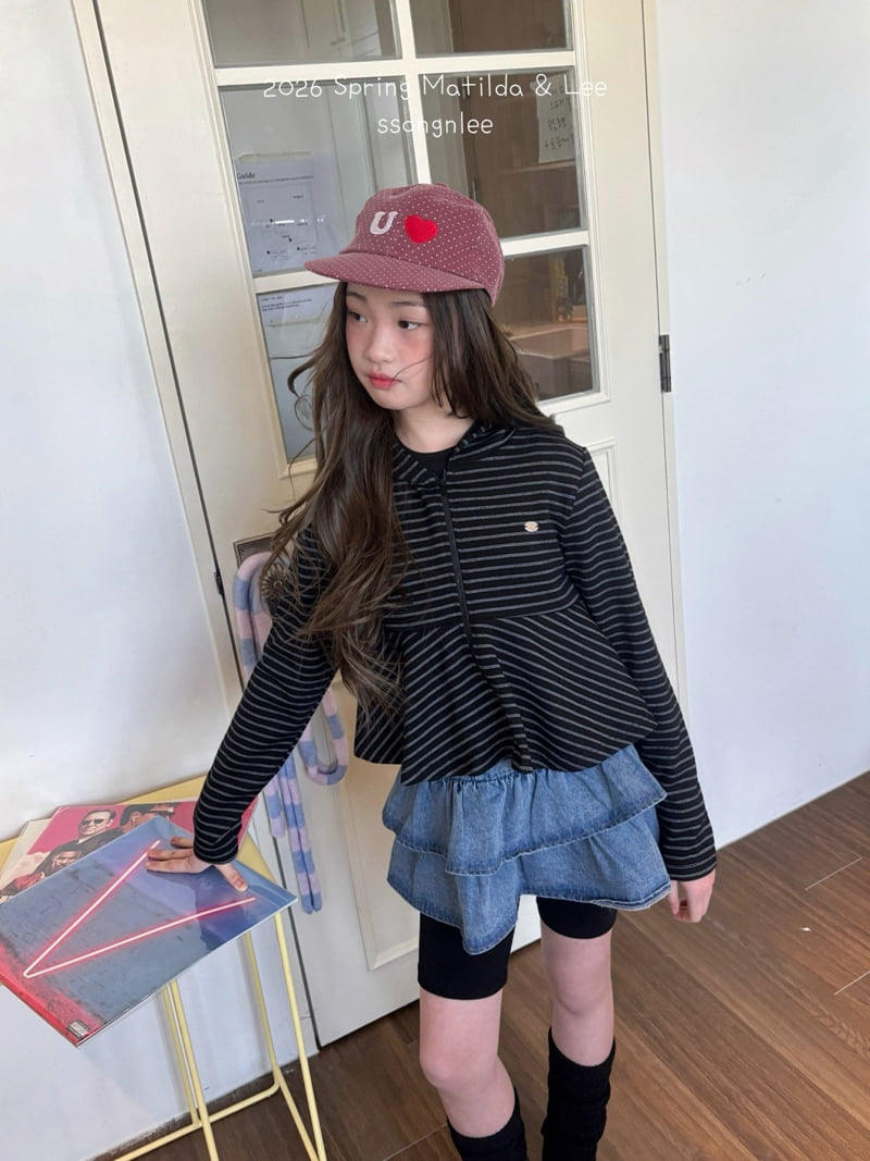 Matilda & Lee - Korean Children Fashion - #discoveringself - Crop Lettering Tee - 5
