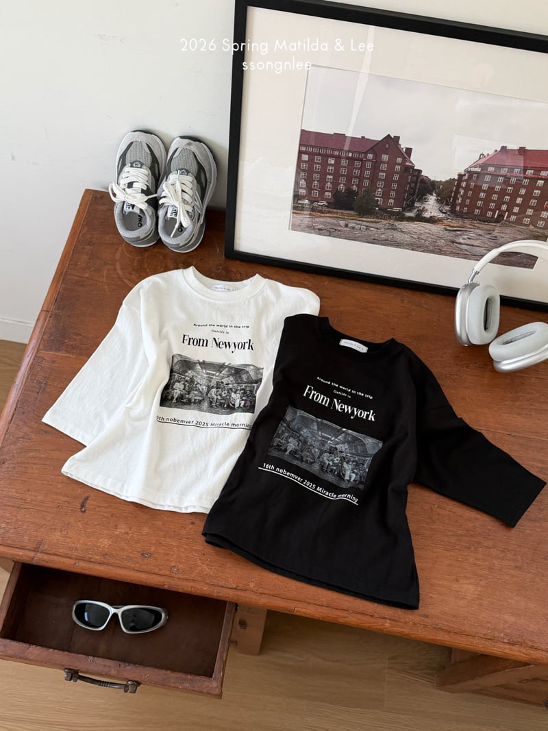 Matilda & Lee - Korean Children Fashion - #discoveringself - New York Tee
