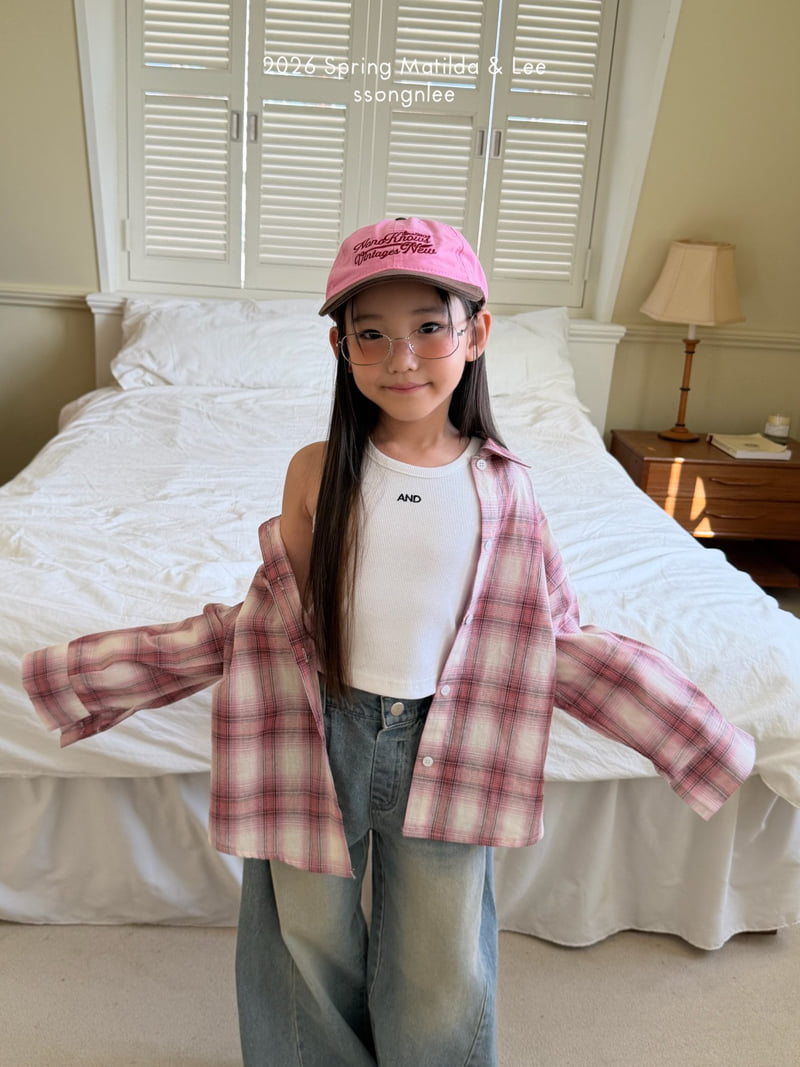 Matilda & Lee - Korean Children Fashion - #discoveringself - Spring Check Shirt - 12