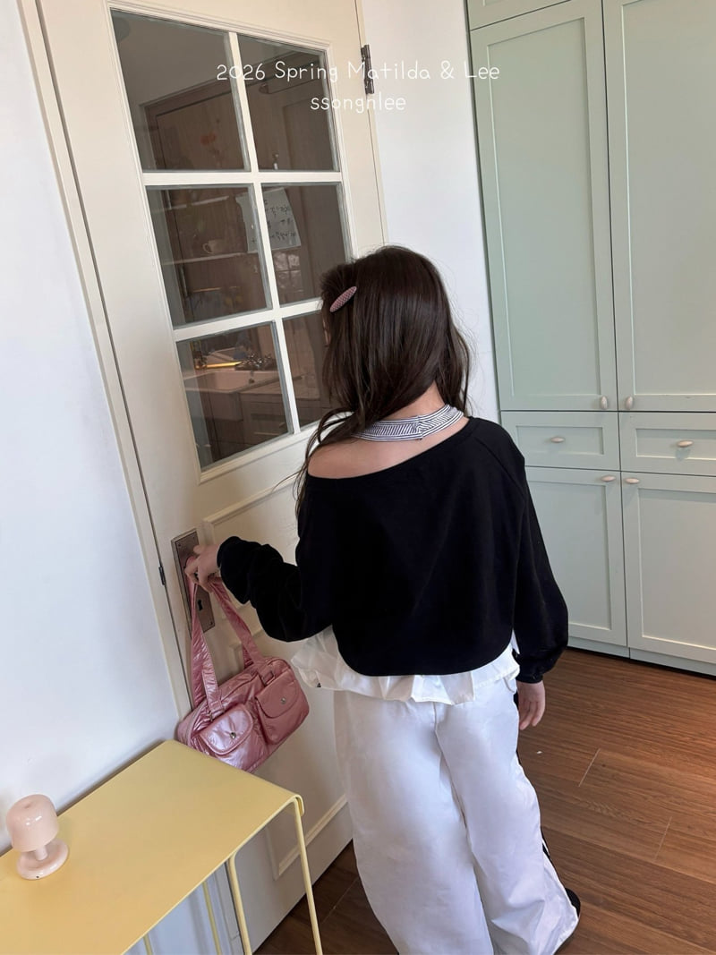 Matilda & Lee - Korean Children Fashion - #discoveringself - Off-Shoulder Set - 6