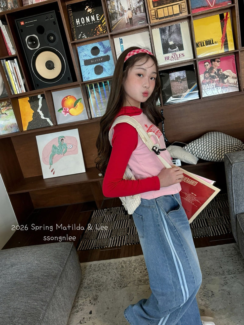 Matilda & Lee - Korean Children Fashion - #discoveringself - Pretty Hooded Raglan Tee - 10