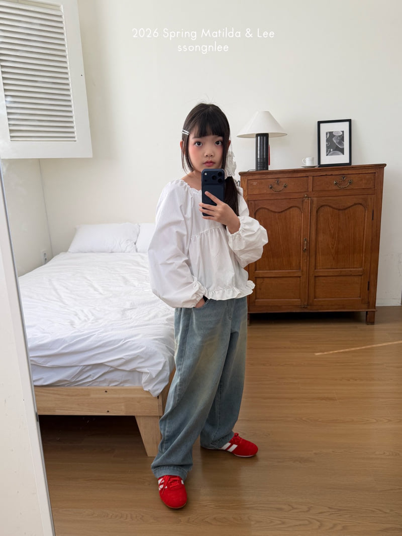 Matilda & Lee - Korean Children Fashion - #discoveringself - Shirring Blouse - 10