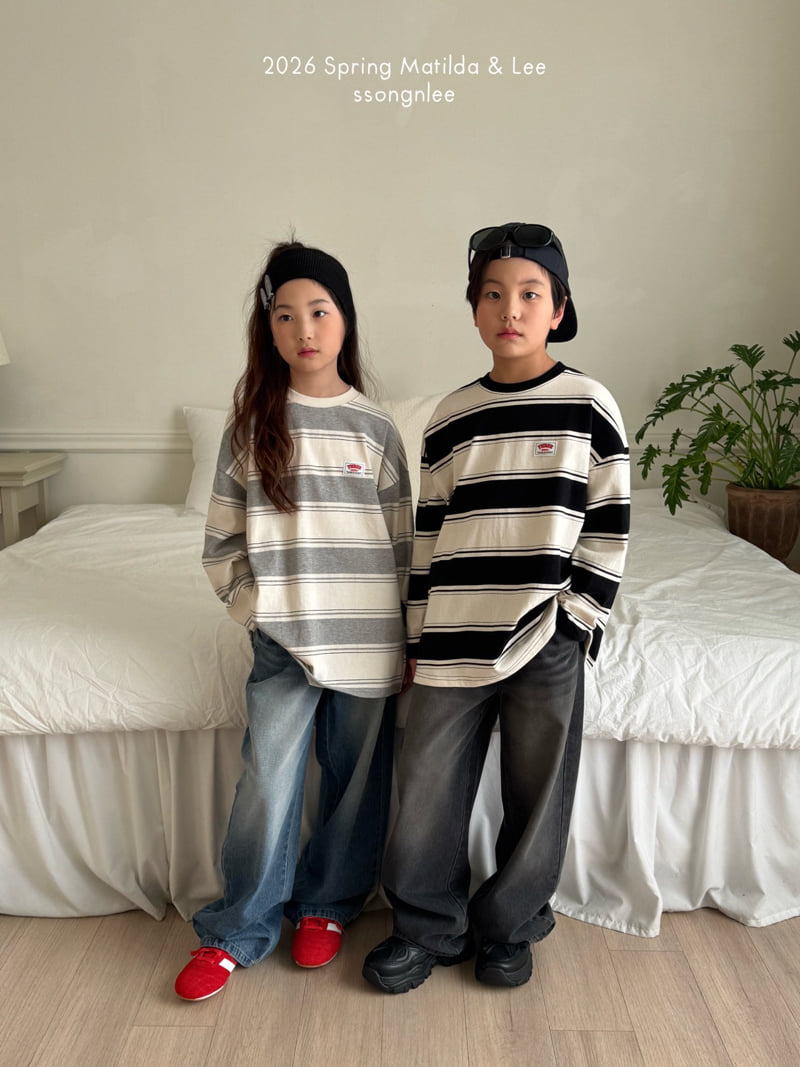 Matilda & Lee - Korean Children Fashion - #discoveringself - Play Daily Denim Pants - 9