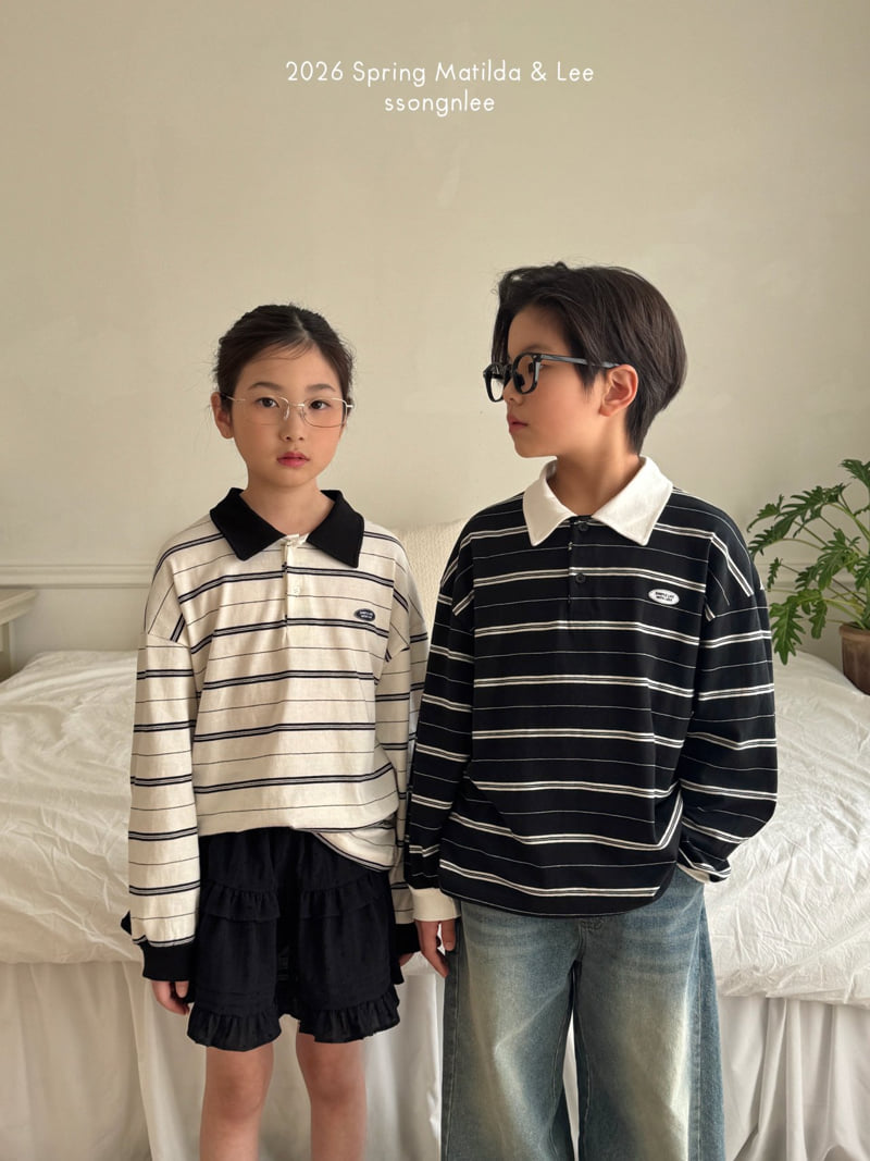 Matilda & Lee - Korean Children Fashion - #discoveringself - With Me Collar Tee - 7