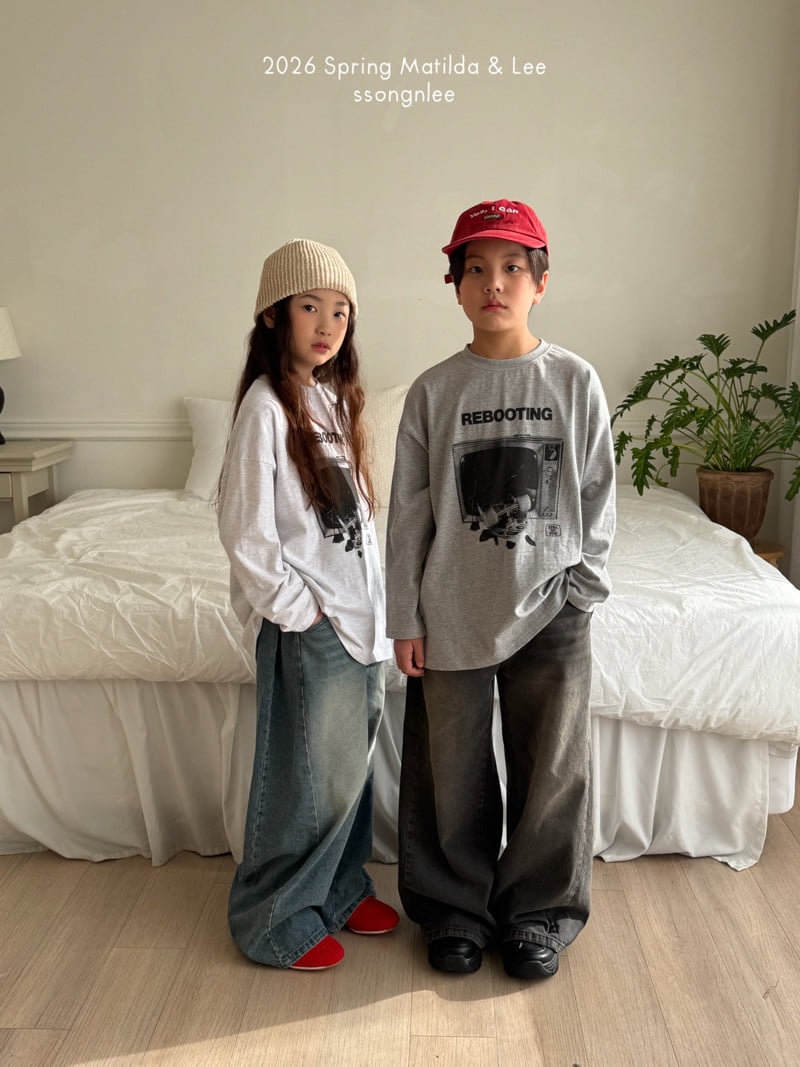 Matilda & Lee - Korean Children Fashion - #fashionkids - Rebooting Long Sleeve Tee - 6