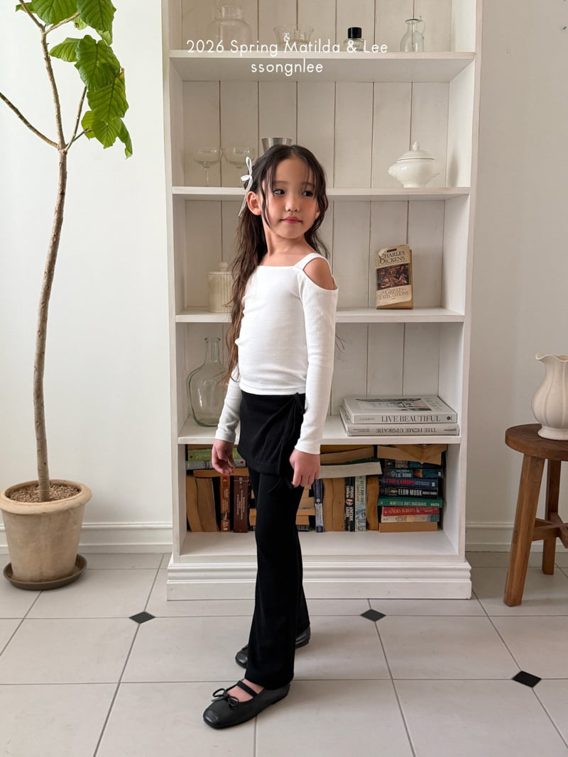 Matilda & Lee - Korean Children Fashion - #fashionkids - Bootcut Skirt Pants - 8