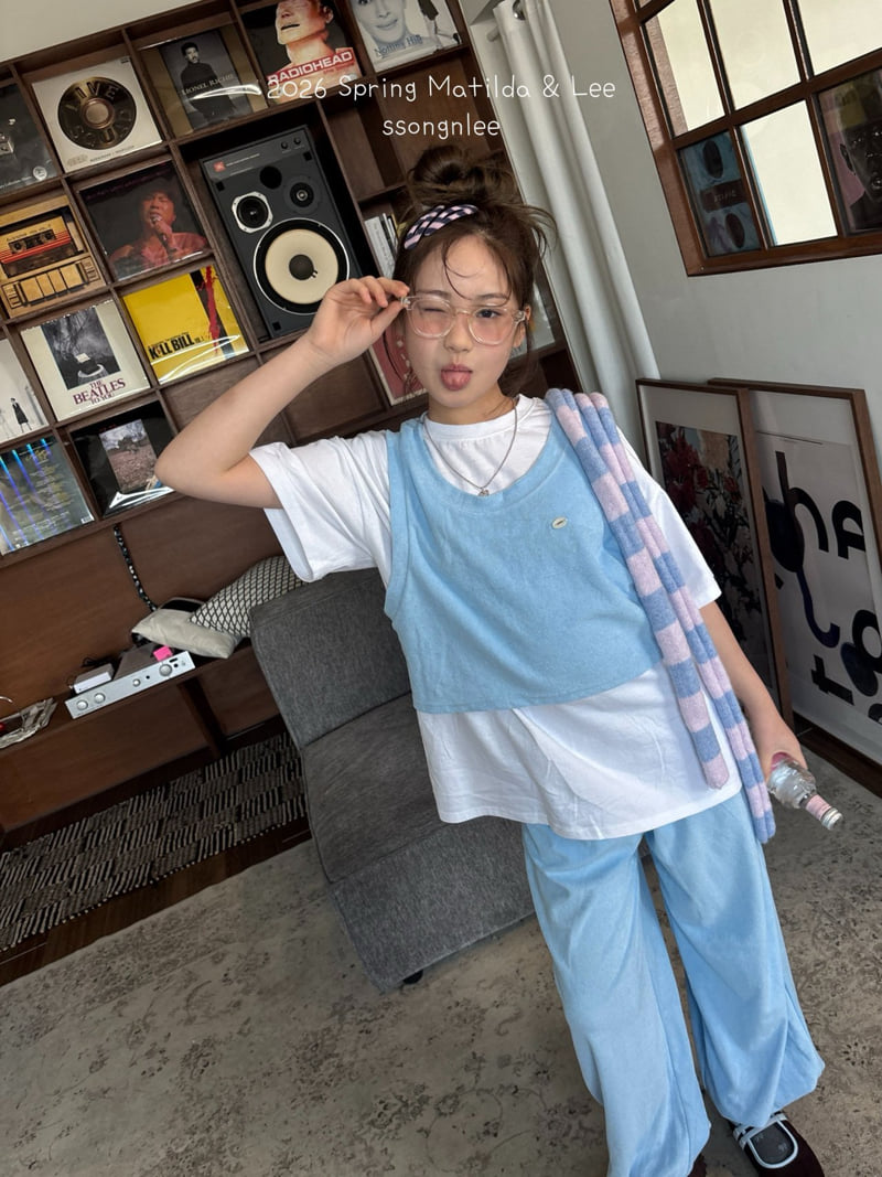 Matilda & Lee - Korean Children Fashion - #fashionkids - Terry String Pants - 12
