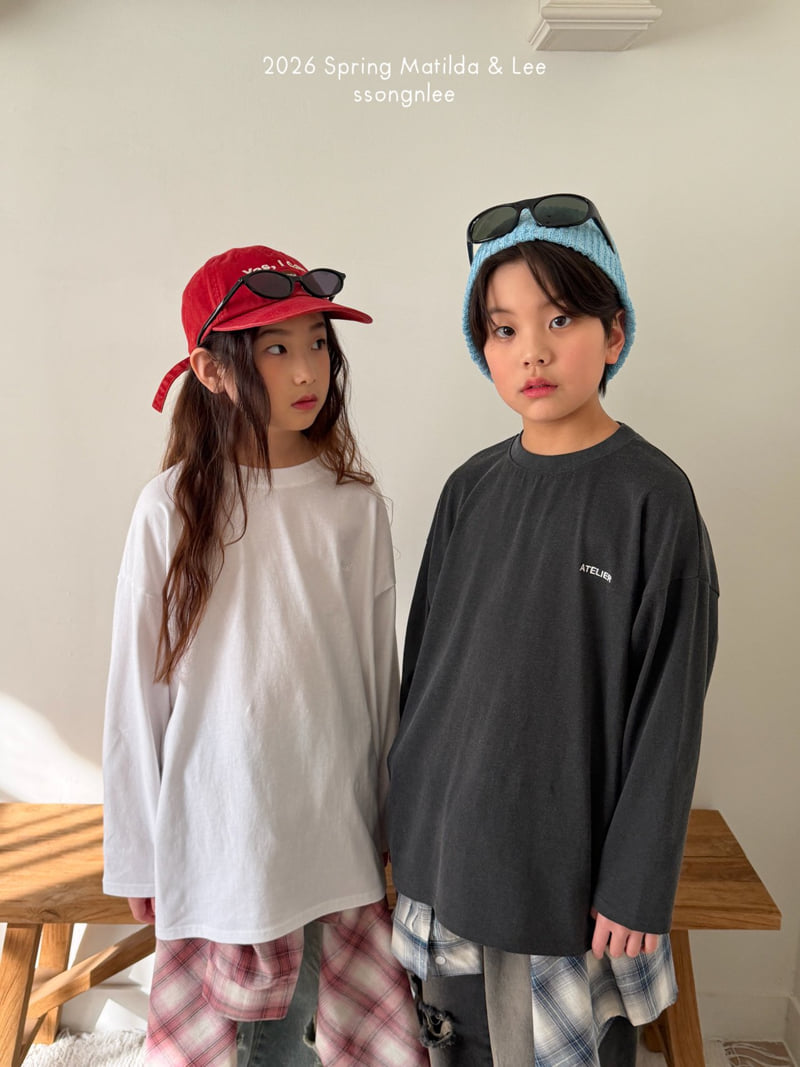 Matilda & Lee - Korean Children Fashion - #fashionkids - Atelier Embroidery Tee - 6