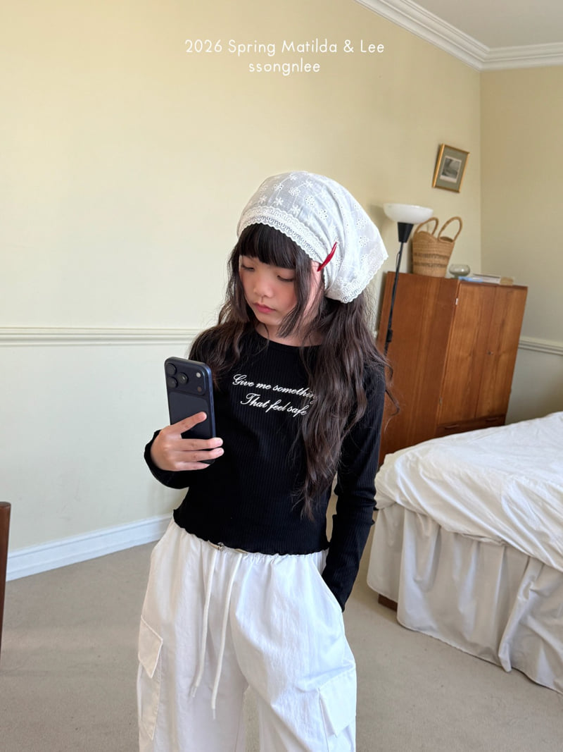 Matilda & Lee - Korean Children Fashion - #discoveringself - Pony Ribbed Wave Tee - 4