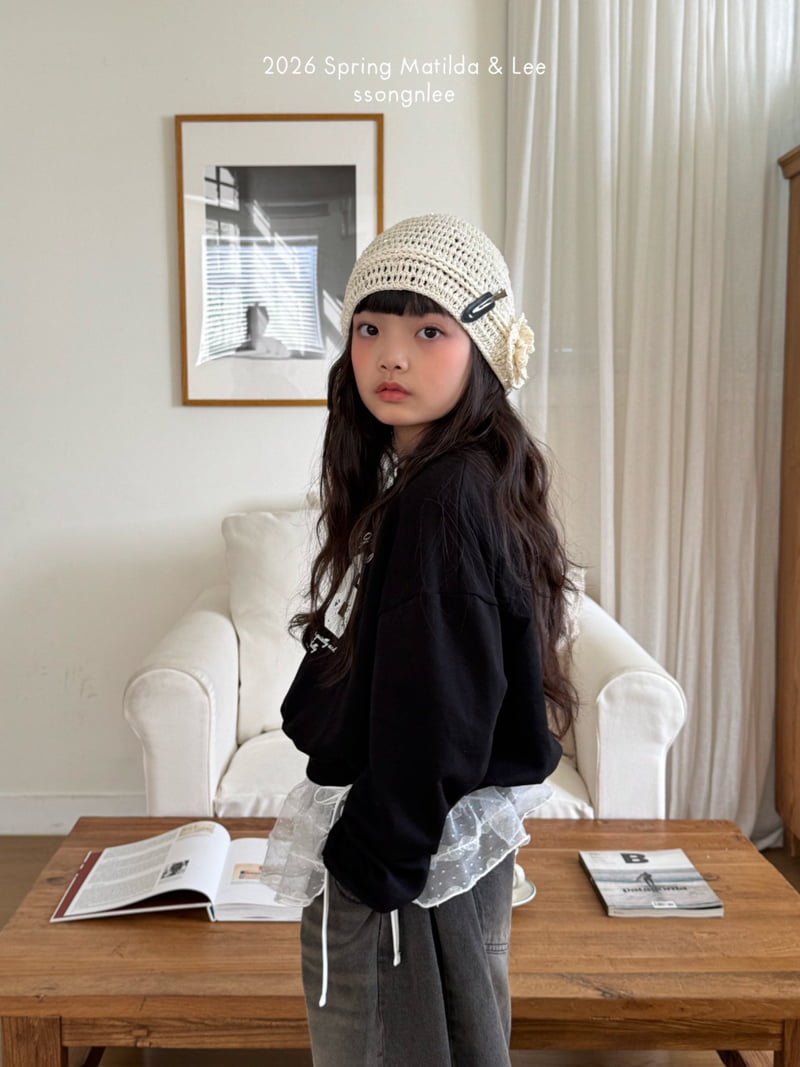 Matilda & Lee - Korean Children Fashion - #kidsshorts - 96 Crop Sweatshirt - 6