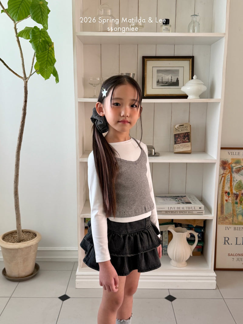 Matilda & Lee - Korean Children Fashion - #kidsstore - Lace Bustier - 3