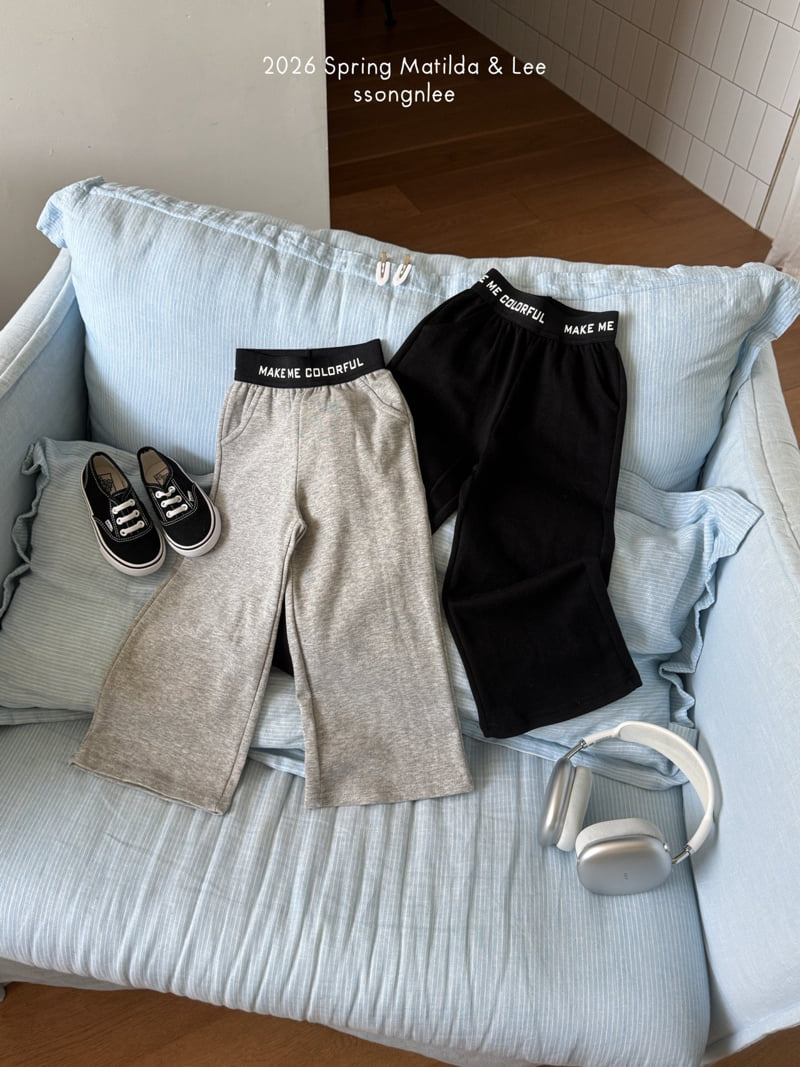Matilda & Lee - Korean Children Fashion - #kidsstore - Make Band Pants