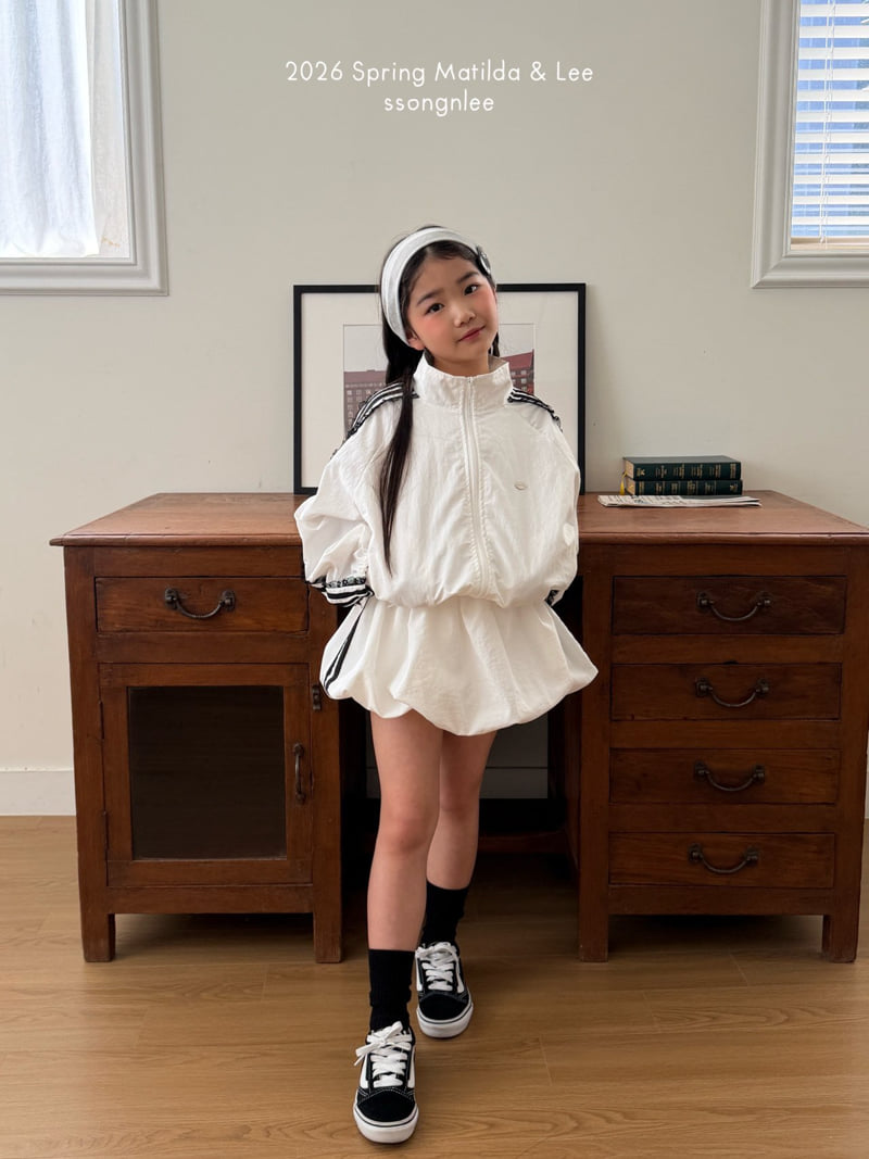 Matilda & Lee - Korean Children Fashion - #kidsstore - Line Balloon Skirt - 9