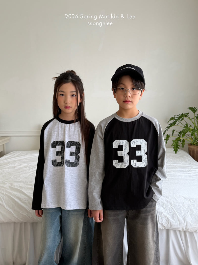 Matilda & Lee - Korean Children Fashion - #kidsshorts - 33 Raglan Tee - 4
