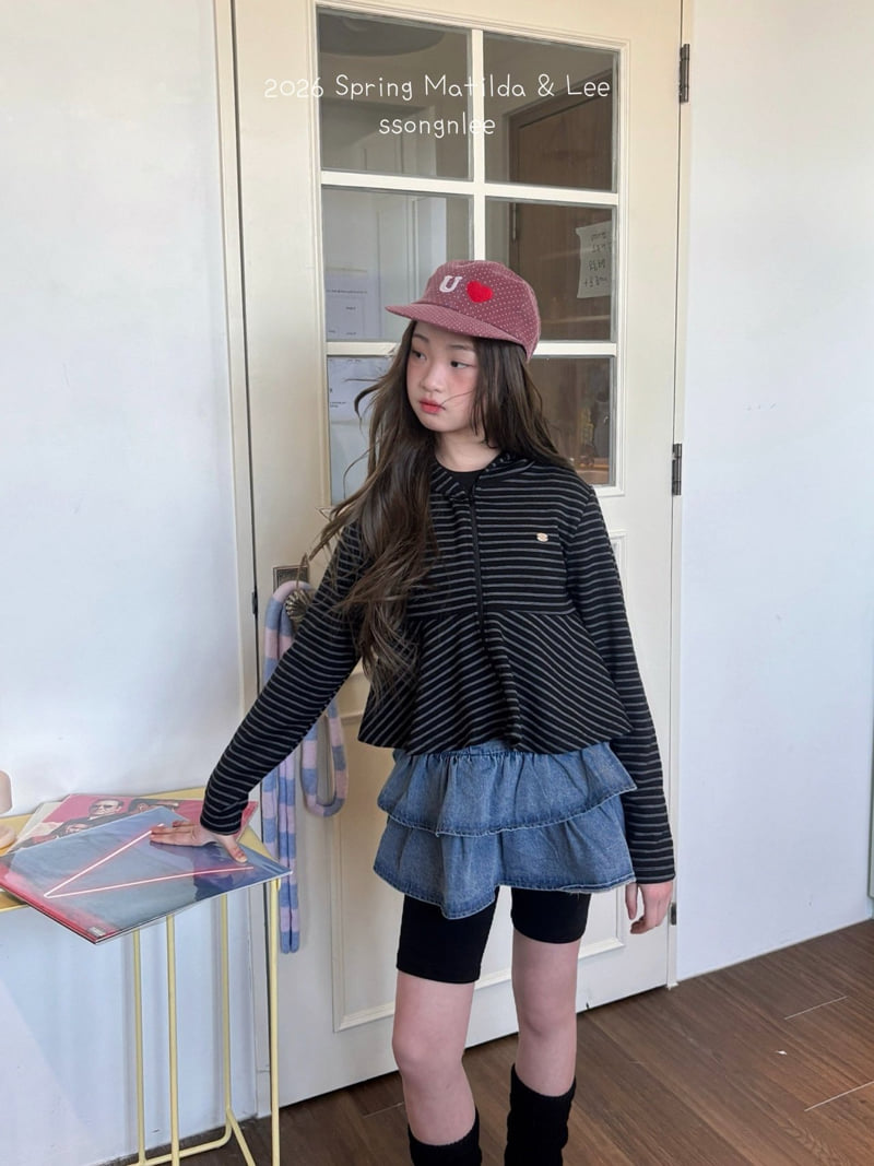 Matilda & Lee - Korean Children Fashion - #kidsstore - Biker Leggings - 3