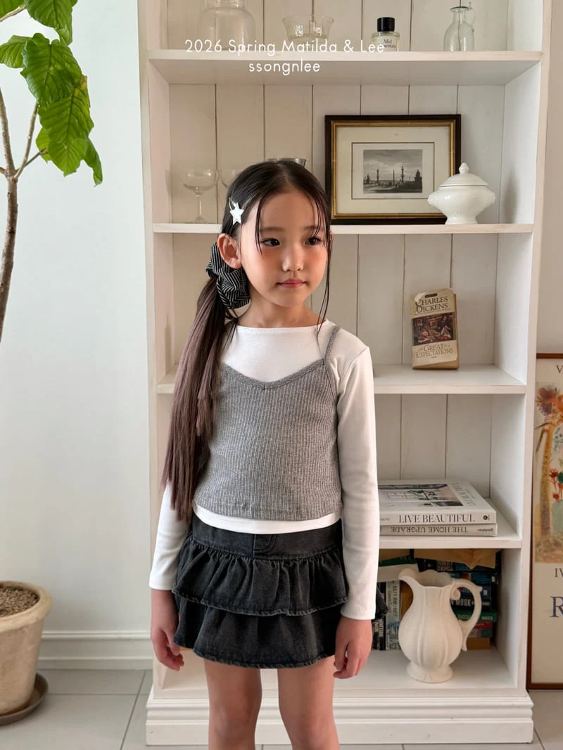 Matilda & Lee - Korean Children Fashion - #kidsstore - Soft Boat Neck Tee - 7