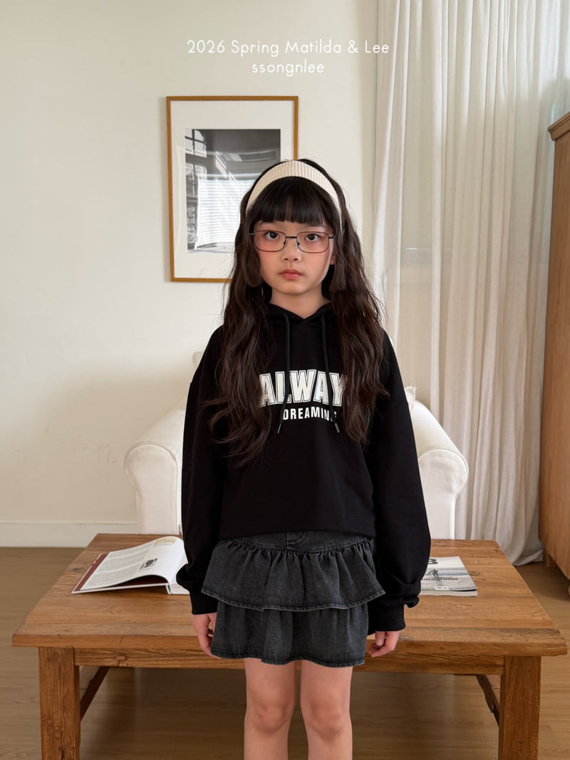 Matilda & Lee - Korean Children Fashion - #kidsstore - Always Crop Hoodie - 9