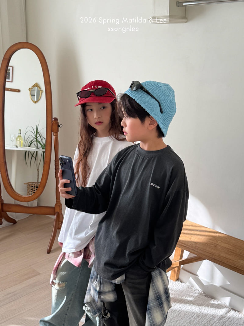 Matilda & Lee - Korean Children Fashion - #kidsstore - Atelier Embroidery Tee - 8