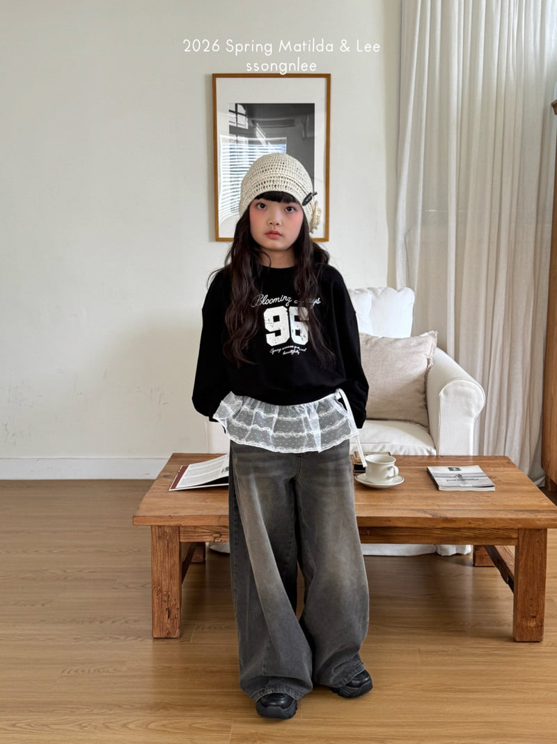 Matilda & Lee - Korean Children Fashion - #kidsstore - 96 Crop Sweatshirt - 7