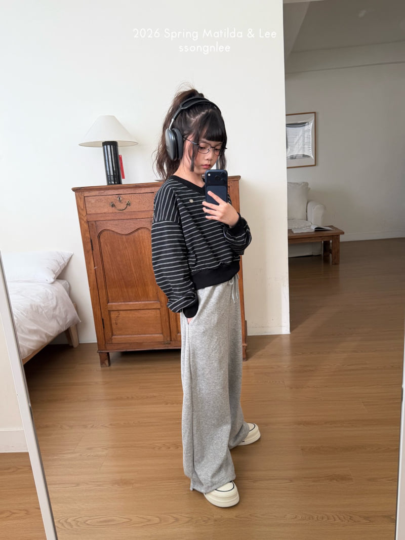 Matilda & Lee - Korean Children Fashion - #kidsstore - Wide String Pants - 5